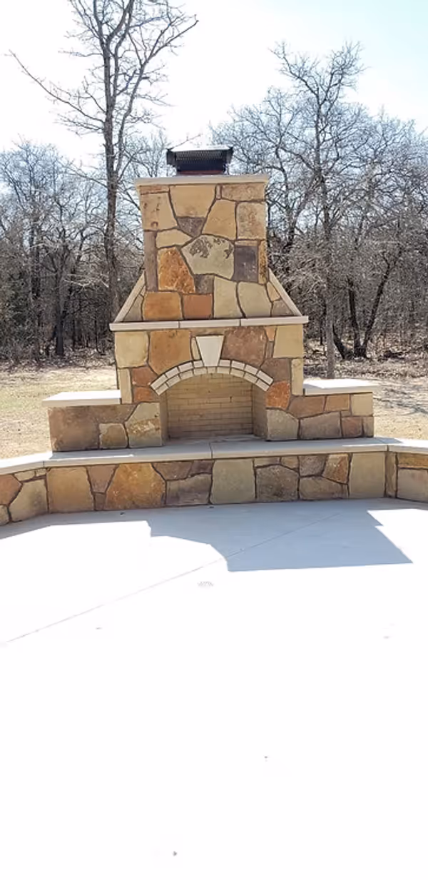 North Texas Outdoor Construction Fireplaces 167