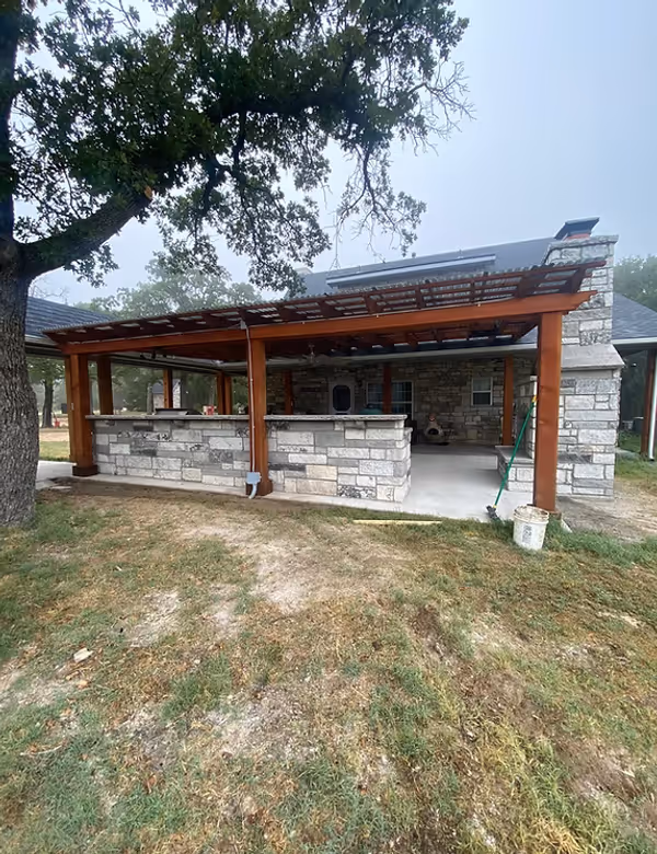North Texas Outdoor Construction Landscapes Walls 078