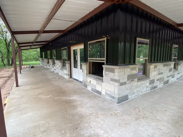 North Texas Outdoor Construction Skirting 125