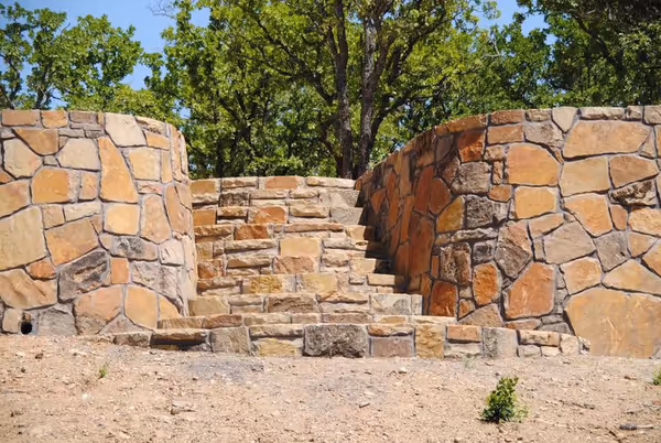 North Texas Outdoor Construction Steps 301
