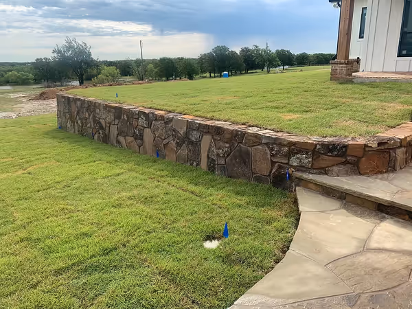 North Texas Outdoor Construction Walls 011