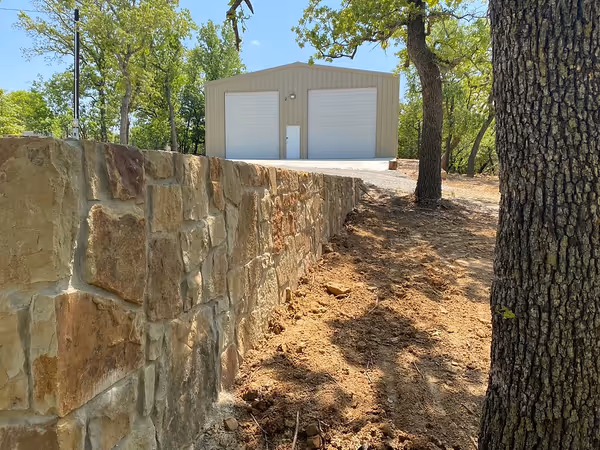 North Texas Outdoor Construction Walls 012