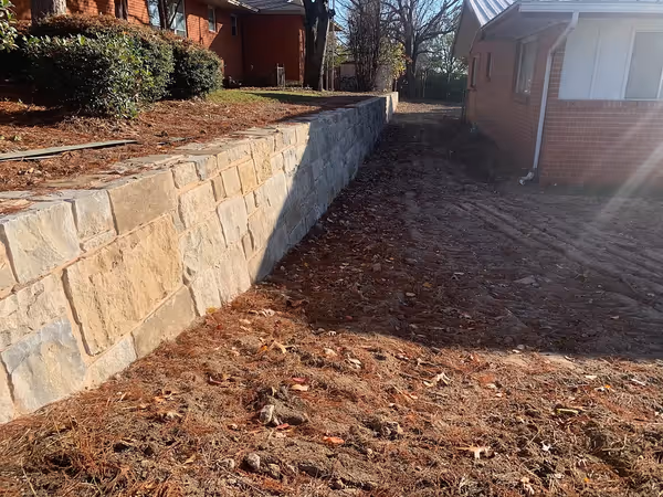 North Texas Outdoor Construction Walls 067