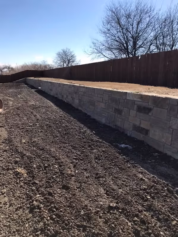 North Texas Outdoor Construction Walls 096
