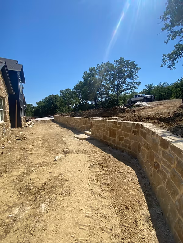 North Texas Outdoor Construction Walls 097
