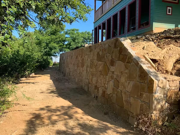 North Texas Outdoor Construction Walls 109